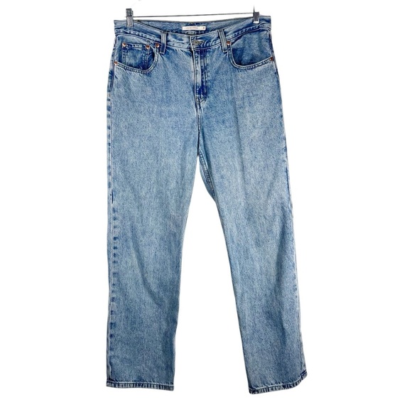 LEVI'S Low Pro Straight Mid wash Jeans - Picture 3 of 8